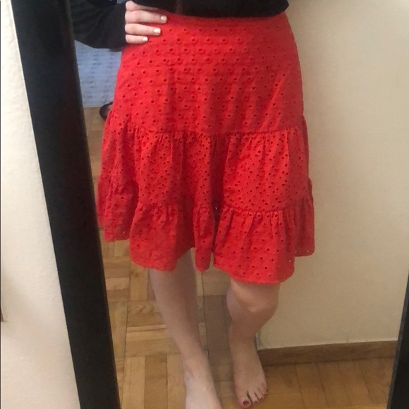 ASOS DESIGN Broderie pepham mini skirt - Picture 2 of 3